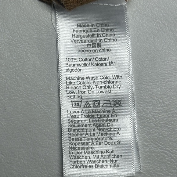 J. Crew Brown Sweater with Plaid Collar - Picture 3 of 4